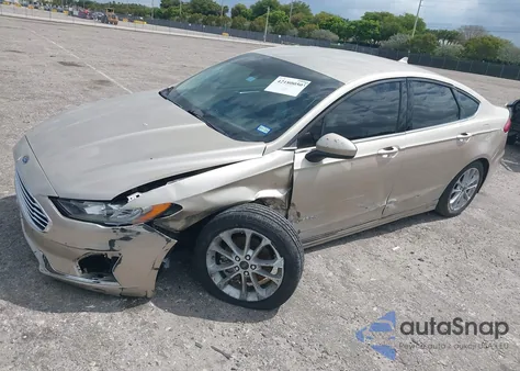 2019 Ford Fusion Hybrid Se из США, поврежденный, VIN 3FA6P0LU0KR155046